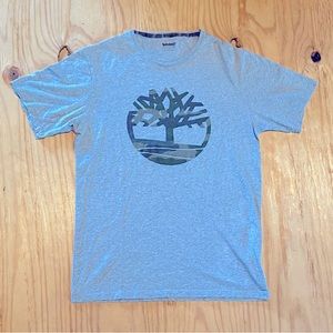 Timberland Logo Army Camo Men’s Tee